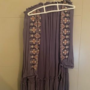 Off the shoulder dress